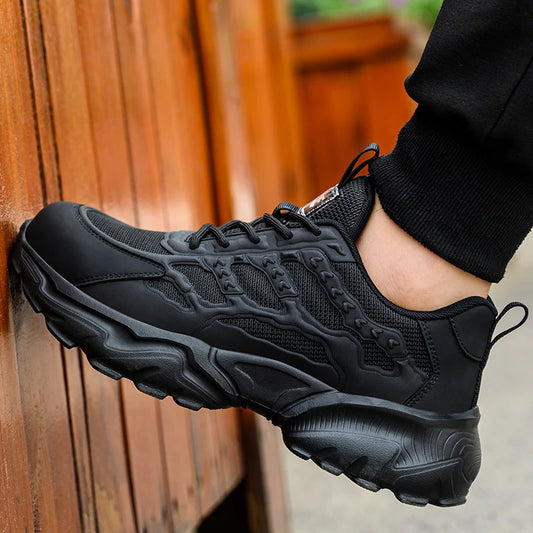 Chaussures de sécurité homme et femme antidérapantes confortables pour chantier