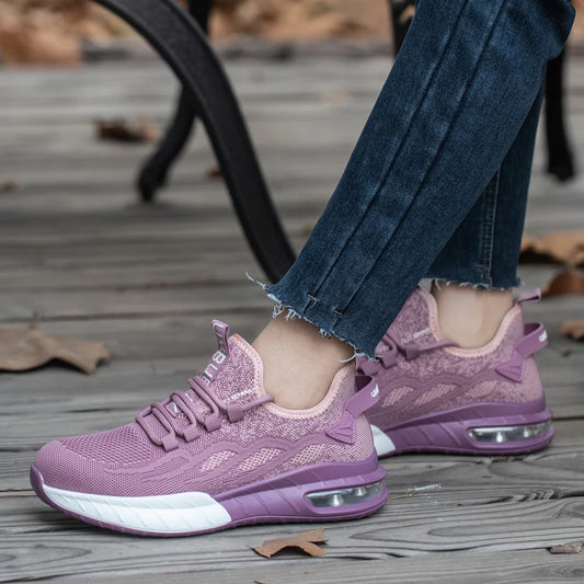 Chaussures de sécurité femme antidérapantes confortables pour chantier