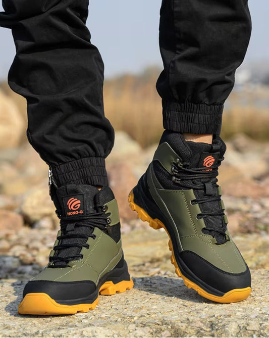Chaussures de sécurité homme et femme antidérapantes confortables pour chantier