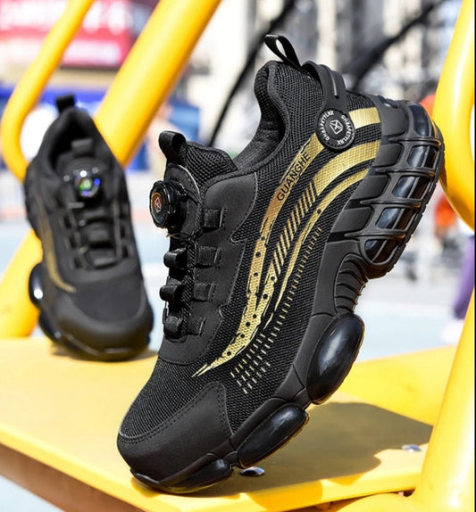 Chaussures de sécurité homme et femme antidérapantes confortables pour chantier